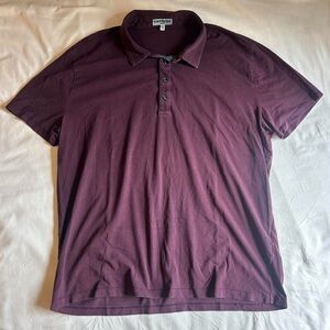 Men’s Express Burgundy Polo – Size XXL